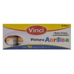PINTURA ACRILICA 25ML CARNE 041 ATADO DE 10 PZAS.
