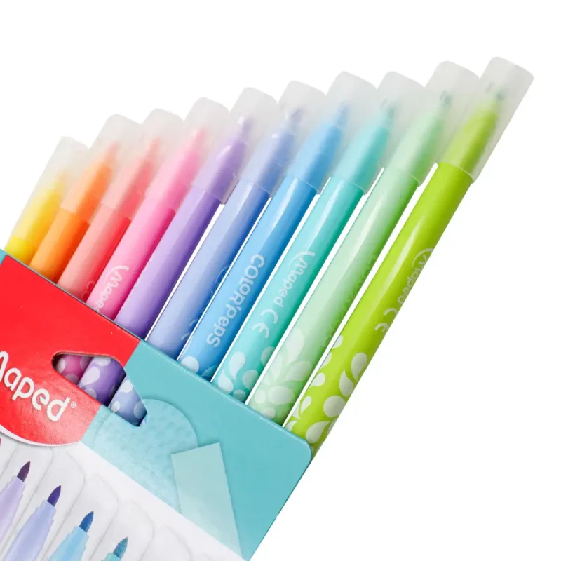 PLUMON COLOR PEPS C/10 PASTEL ATADO DE 2 PZAS. - Imagen 4