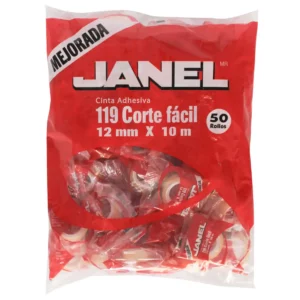 CINTA TRANSPARENTE 119 12MM X 10MTS C/50