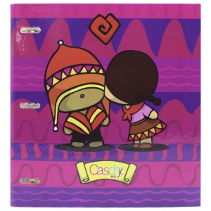 CARPETA CARTA 1" SIN HOJAS 7052 BESOS