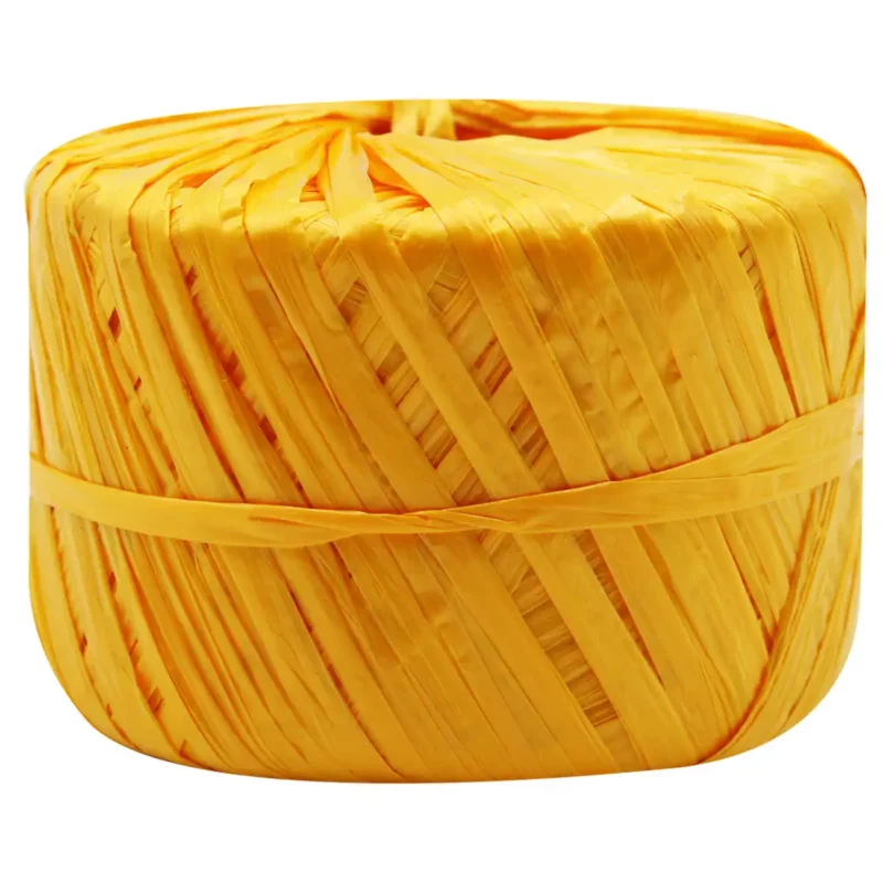 RAFIA 100GRS 112 AMARILLO MANGO ATADO DE 3 PZAS. - Imagen 2