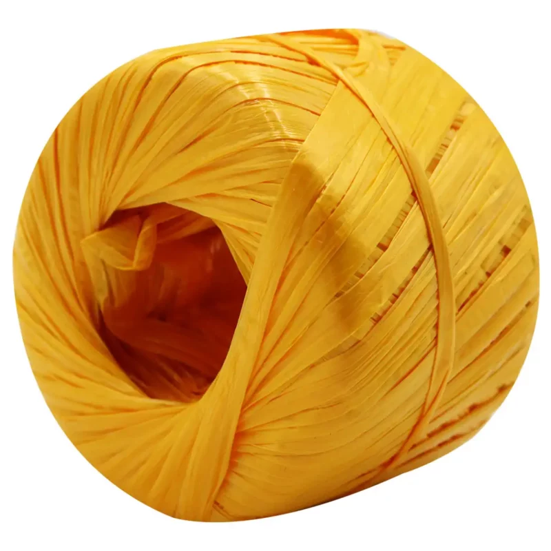 RAFIA 100GRS 112 AMARILLO MANGO ATADO DE 3 PZAS. - Imagen 3