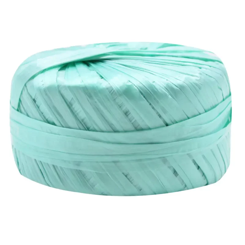 RAFIA 100GRS 130 VERDE AQUA ATADO DE 3 PZAS. - Imagen 3