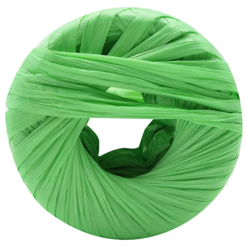 RAFIA 100GRS 157 VERDE LIMON ATADO DE 3 PZAS.