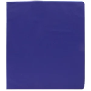 CARPETA BINDER MAX S/CRIST "O" 1" AZUL ATADO DE 2 PZAS.