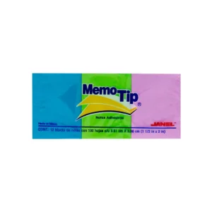 NOTA ADHESIVA 656 1.5" X 2" 100HJS C/12 NEON