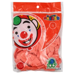 GLOBO FIESTA C/100 NO. 9 SALMON