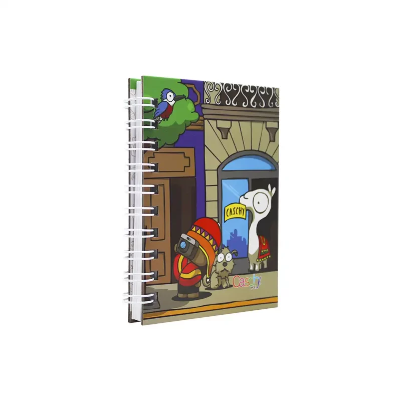 CUADERNO POCKET 100HJS TAPA DURA VIAJEROS RAYA - Imagen 2