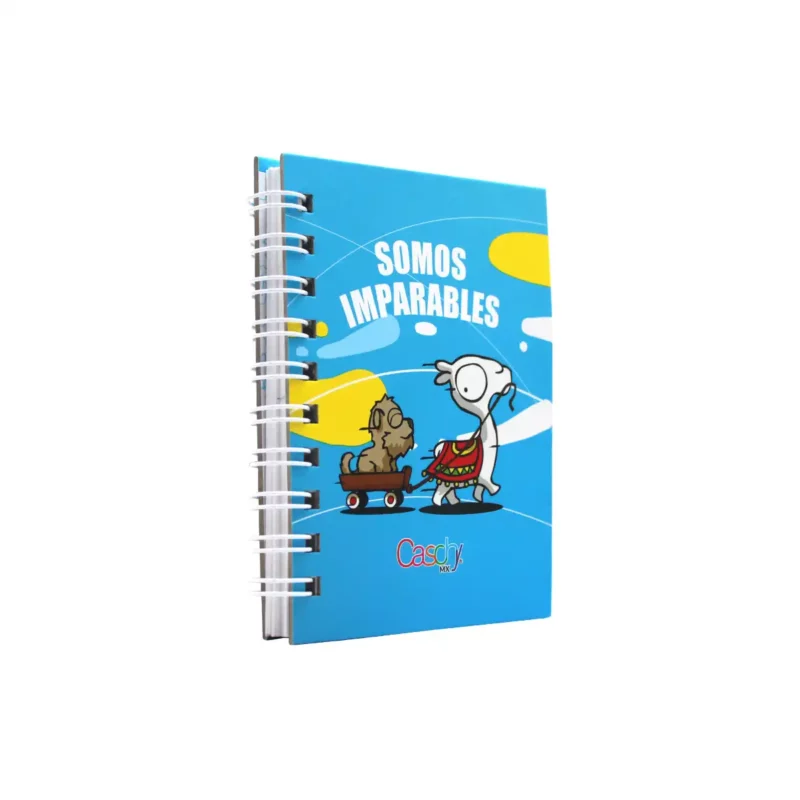 CUADERNO POCKET 100HJS TAPA DURA IMPARABLES RAYA - Imagen 2