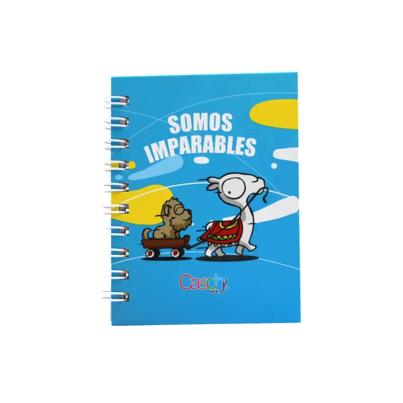 CUADERNO POCKET 100HJS TAPA DURA IMPARABLES RAYA