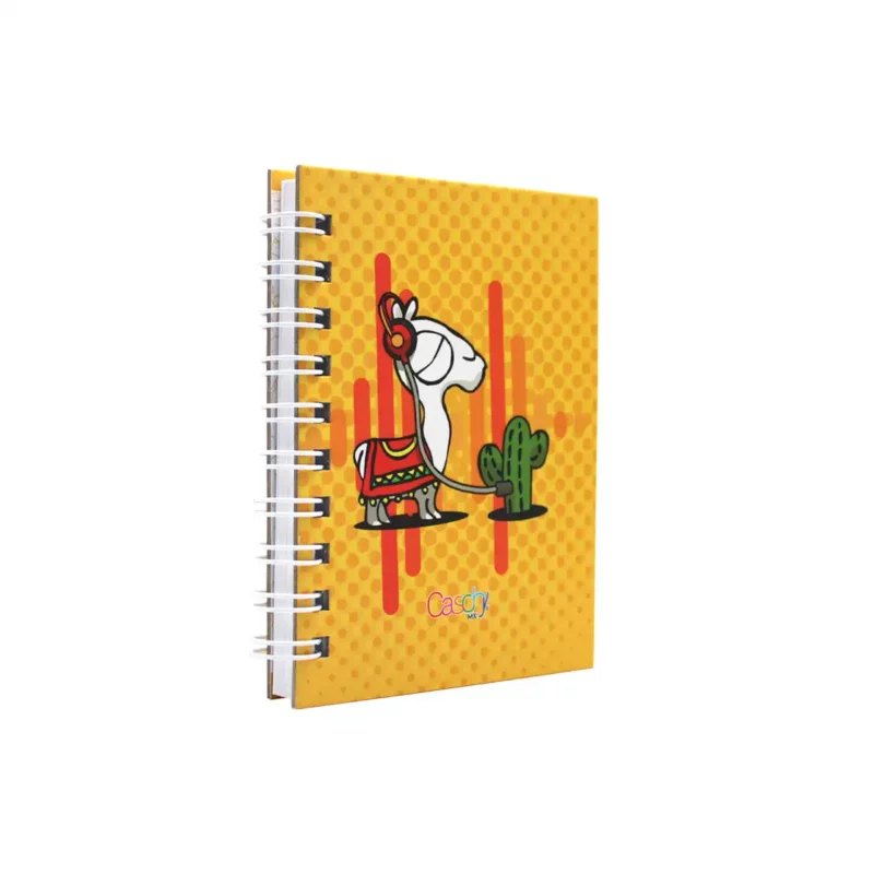 CUADERNO POCKET 100HJS TAPA DURA MELOMANO RAYA - Imagen 2