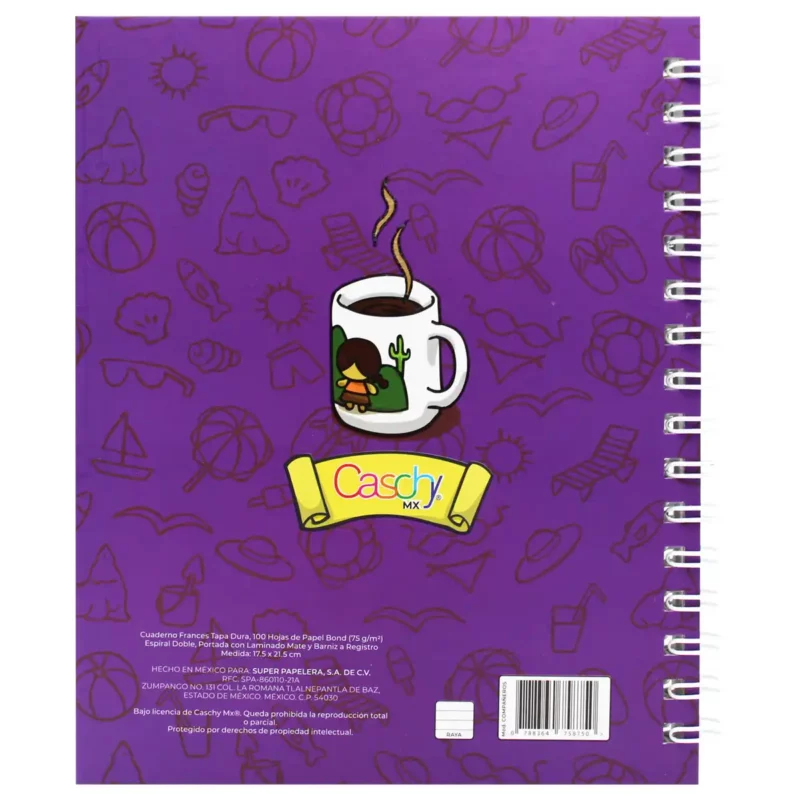 CUADERNO FRANCES 100HJS TAPA DURA COMPAÑEROS RAYA - Imagen 3