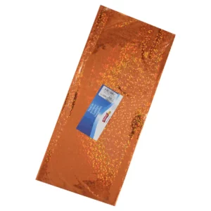 PAPEL HOLOGRAFICO C/10 70X53CM PANAL NARANJA