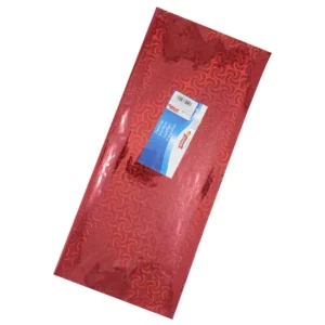 PAPEL HOLOGRAFICO C/10 70X53CM REHILETE ROJO