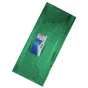 PAPEL HOLOGRAFICO C/10 70X53CM REHILETE VERDE