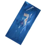 PAPEL HOLOGRAFICO C/10 70X53CM REHILETE AZUL