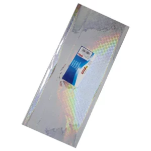 PAPEL HOLOGRAFICO C/10 70X53CM MALLA PLATA