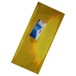 PAPEL HOLOGRAFICO C/10 70X53CM MALLA ORO