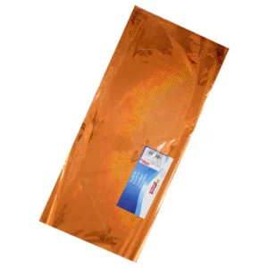 PAPEL HOLOGRAFICO C/10 70X53CM MALLA NARANJA