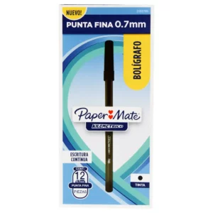 BOLIGRAFO KILOMETRICO ECON FINO 0.7MM C/12 NEGRO