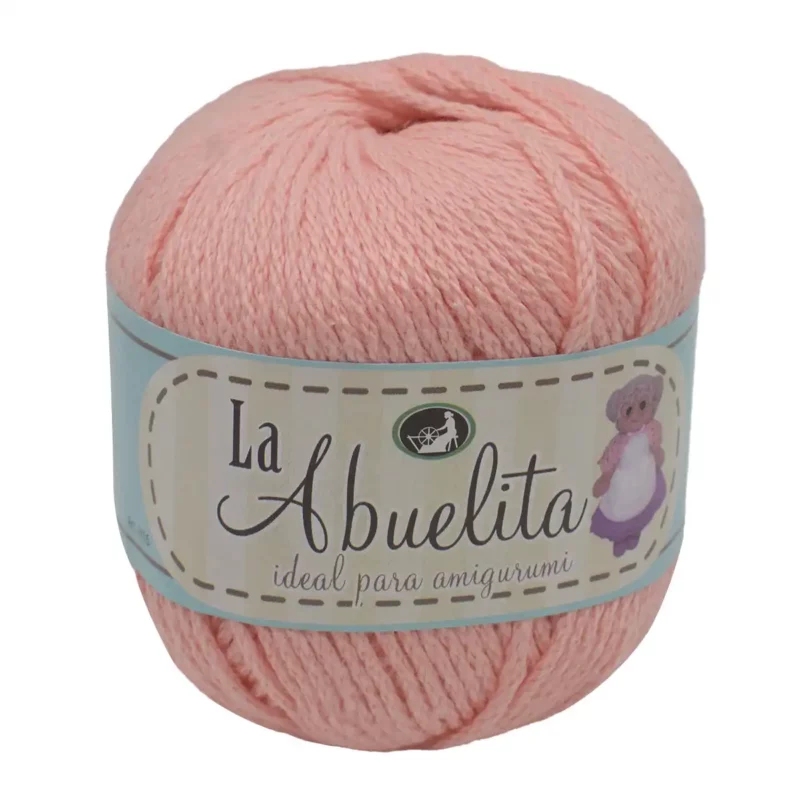HILAZA DE ALGODON C/5 LA ABUELITA 07 SALMON