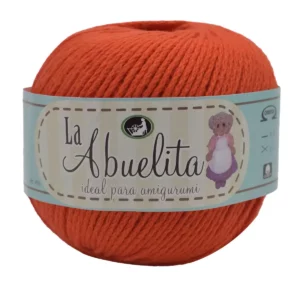 HILAZA DE ALGODON C/5 LA ABUELITA 42 NARANJA