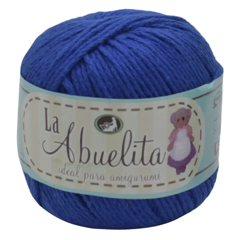 HILAZA DE ALGODON C/5 LA ABUELITA 72 AZUL FRANCES