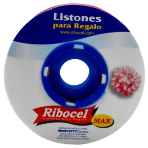LISTON RIBOCEL LISO NO. 9 04 ROJO