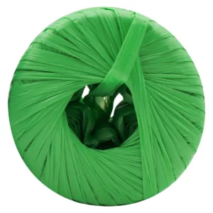 RAFIA 100GRS VERDE LIMON 10 ATADO DE 3 PZAS.