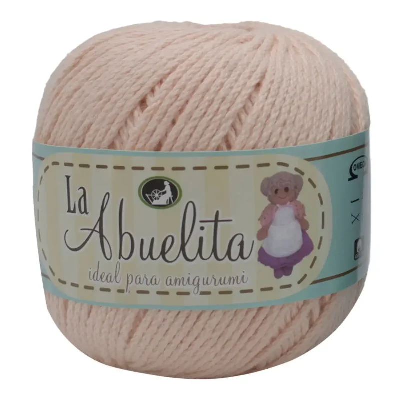 HILAZA DE ALGODON C/5 LA ABUELITA 09 CARNE