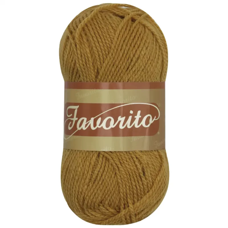 ESTAMBRE FAVORITO 50GRS 3006 OCRE ATADO DE 6 PZAS.