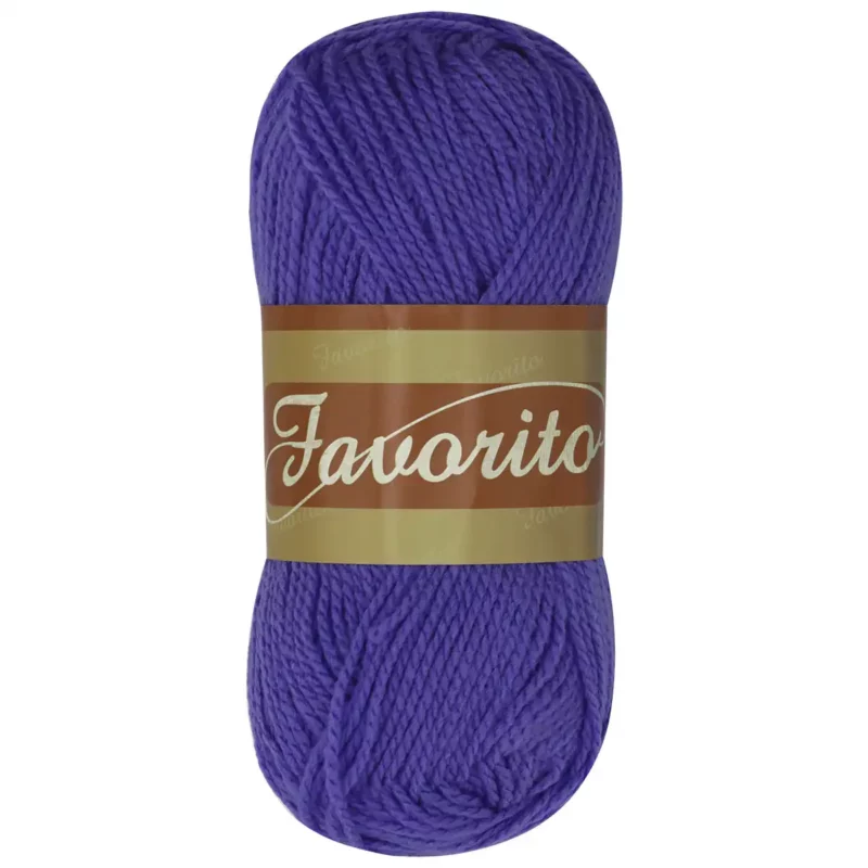 ESTAMBRE FAVORITO 50GRS 3050 LILA ATADO DE 6 PZAS.