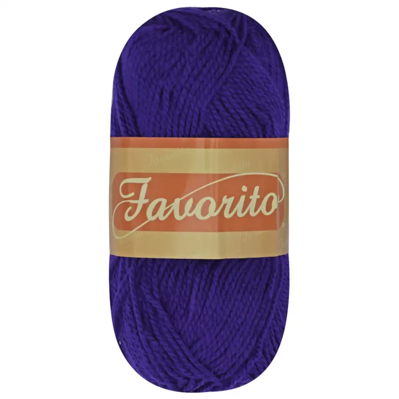 ESTAMBRE FAVORITO 50GRS 3055 MORADO ATADO DE 6 PZAS.