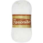 ESTAMBRE FAVORITO 50GRS 3018 BLANCO ANTIGÜO ATADO DE 6 PZAS.