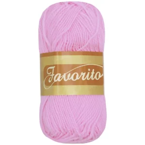 ESTAMBRE FAVORITO 50GRS 3030 ROSA BEBE ATADO DE 6 PZAS.