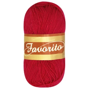 ESTAMBRE FAVORITO 50GRS 3038 CORALINO ATADO DE 6 PZAS.