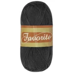 ESTAMBRE FAVORITO 50GRS 3094 GRIS OXFORD ATADO DE 6 PZAS.